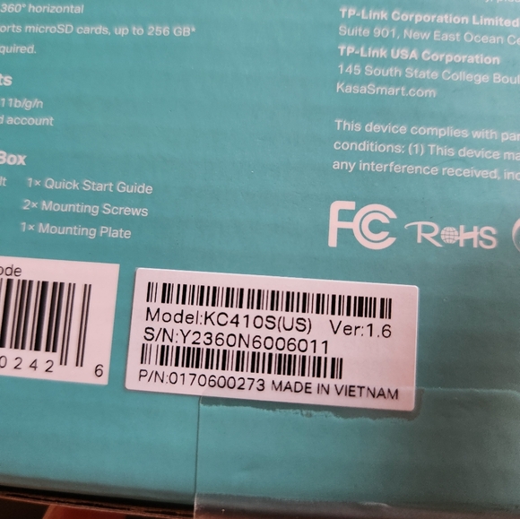 Kasa 2K QHD Security Camera Pan/Tilt, Starlight Sensor for Color Night V… - Picture 11 of 13